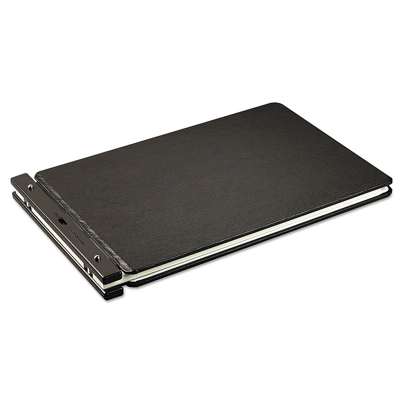 Wilson Jones Raven Vinyl-Guarded Non-View Post Binder, Black (24165N) image 1
