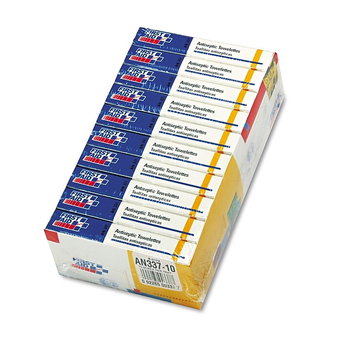 First Aid Only Antiseptic Wipes Refill for ANSI-Compliant First