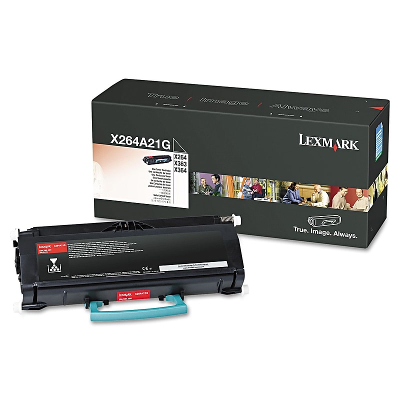 Lexmark X264 Black Standard Yield Toner Cartridge image 1