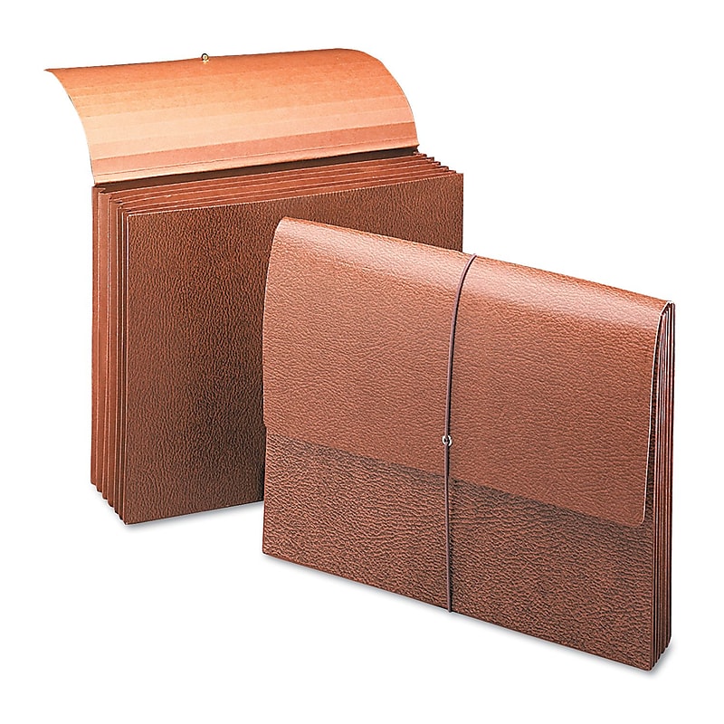 Smead Classic Expanding Partition Wallets, Redrope Printed, Letter, Each (72373) image 1