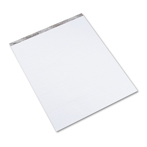 TOPS™ Second Nature® Easel Pads, 27" x 34", Ruled, White, 3/Carton