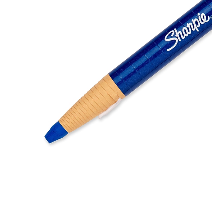 Sharpie Peel-Off China Marker, Blue, Dozen (2229133) | Staples