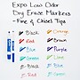 Expo Low Odor Dry-Erase Kit, Anti-Roll, Assorted Colors (80054)~#|#~m002304042_sc7