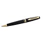 Waterman Expert Shiny Black/Gold Trim Ballpoint Pen, Medium Point, Blue Ink (S0951700)~#|#~m002304400_sc7