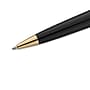 Waterman Expert Shiny Black/Gold Trim Ballpoint Pen, Medium Point, Blue Ink (S0951700)~#|#~m002304402_sc7