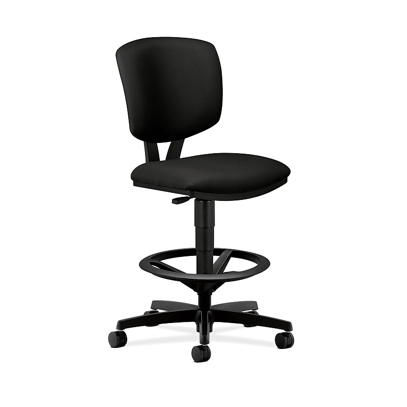 HON® Volt® Office/Computer Stool, Black Fabric image 1