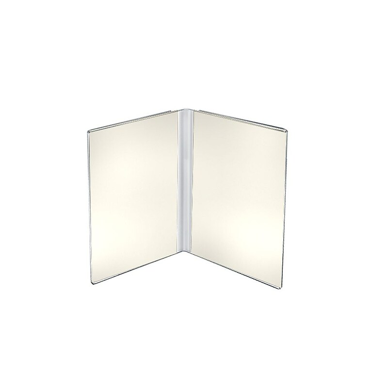 Azar Displays Dual Frame Sign Holder 10/Pack image 1