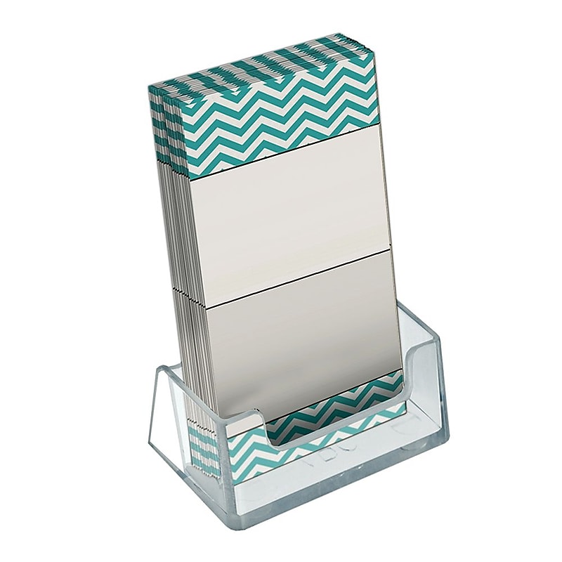 Azar Displays Vertical Business Card Holder, 10/Pack image 1