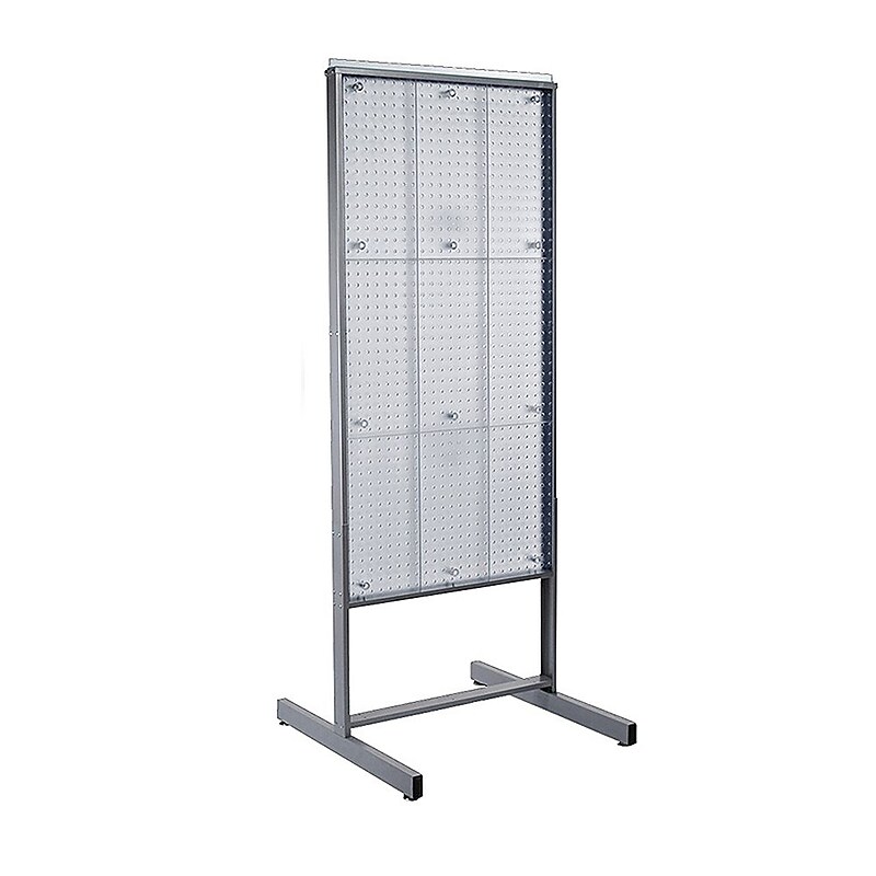 Azar Clear Pegboard Display 48H x 24W-inch image 1