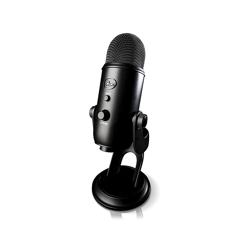 Blue Microphones Yeti Professional USB Microphone, Black (988-000100) image 1