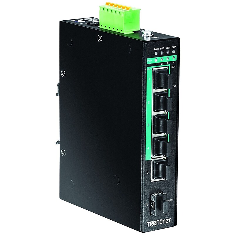 TRENDnet 5-Port Ethernet Unmanaged Switch, Up to 2000 Mbps, Black (TI-PG541) image 1