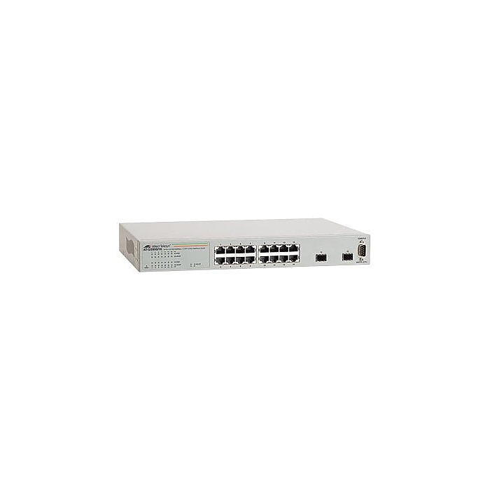 Allied Telesis 16-Port Gigabit Ethernet Managed Switch, 10/100