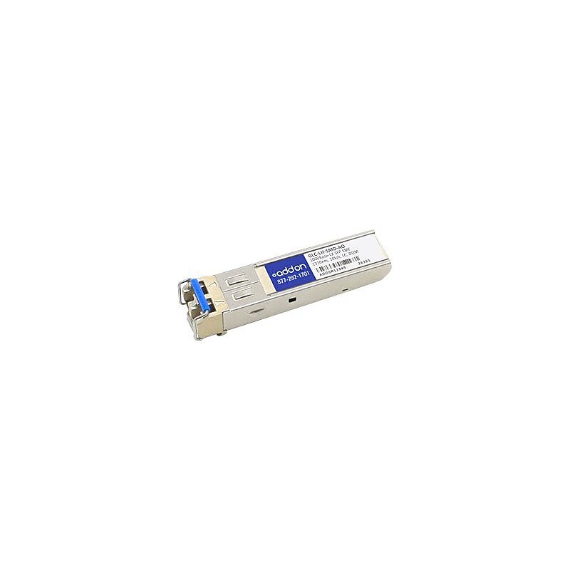 AddOn Gigabit Ethernet Single Mode SFP Transceiver Module, 1000 Mbps (GLC-LH-SMD-AO) image 1