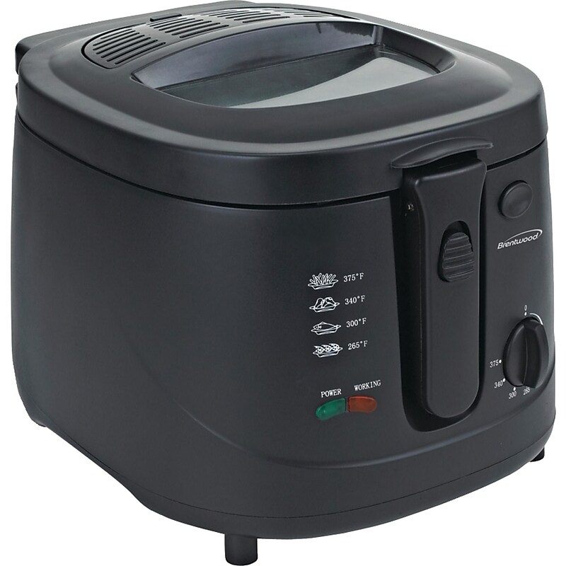 Brentwood 2.5 Liter Deep Fryer (black) image 1