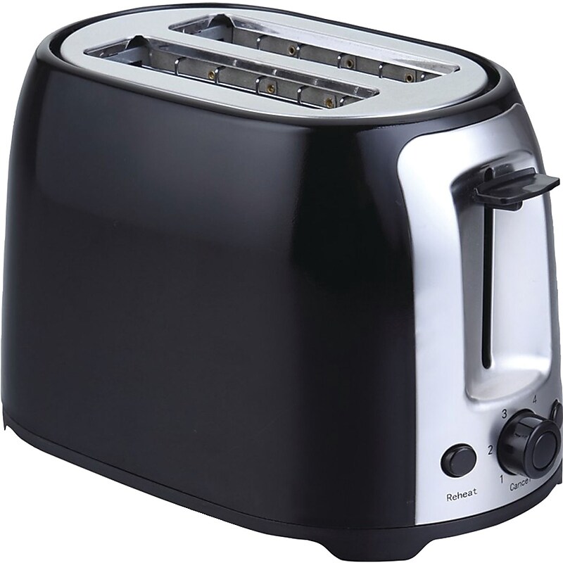 Brentwood 2-slice Cool Touch Toaster (black & Stainless Steel) image 1