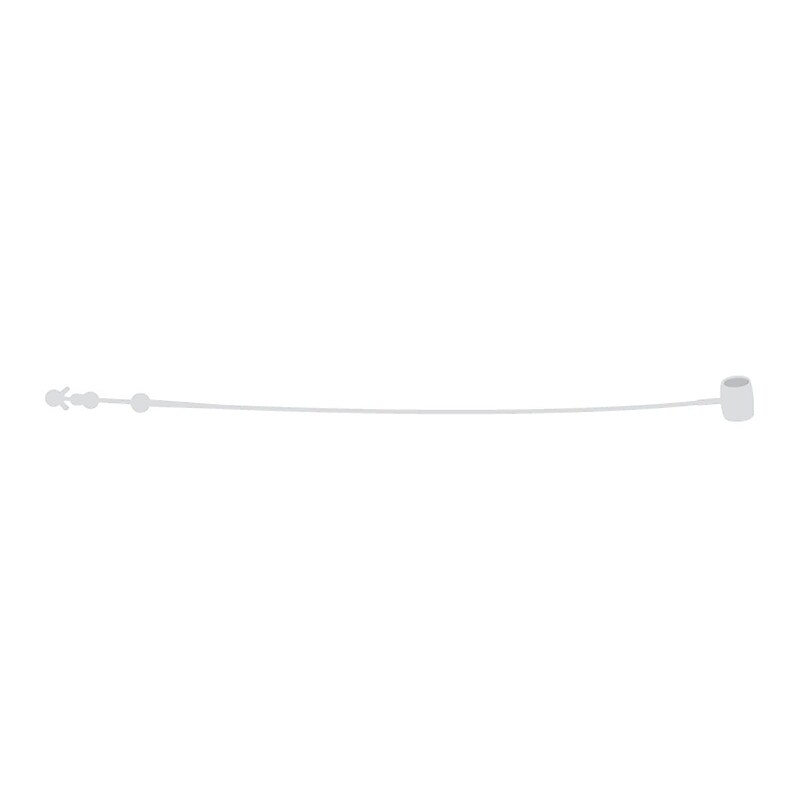 Garvey 3" Barrel Lock Fastener, Clear, 5000/Pack (TAGS-43700) image 1