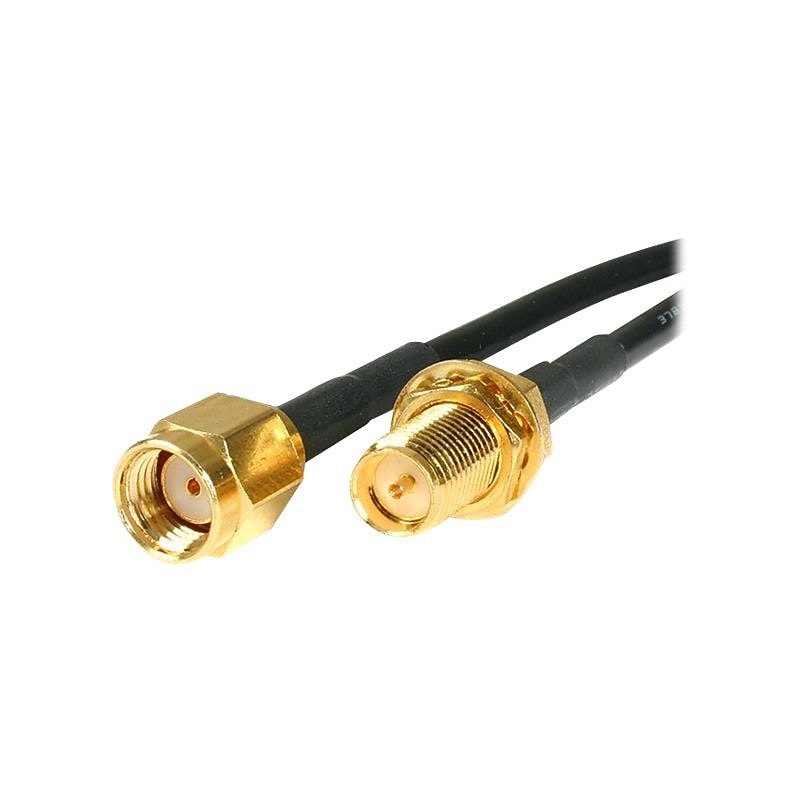 StarTech 10ft RP-SMA to RP-SMA Wireless Antenna Adapter Cable, M/F image 1
