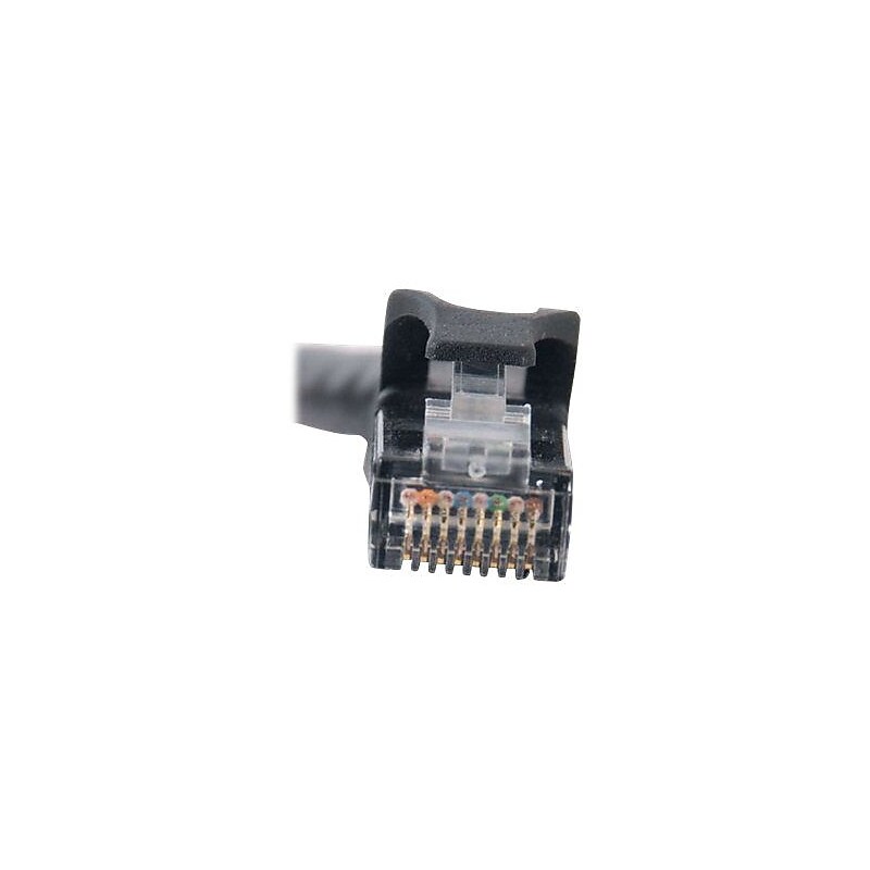C2G 10ft Cat6 Snagless Unshielded (UTP) Network Patch Cable - Black image 1