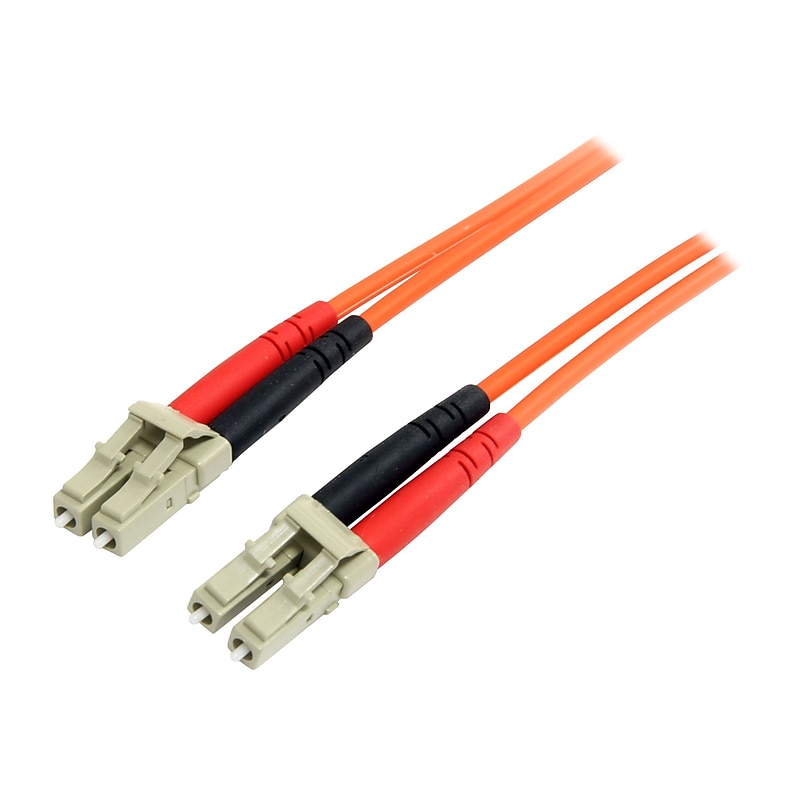 StarTech FIBLCLC3 3m Multimode 62.5/125 Duplex Fiber Patch Cable LC to LC image 1