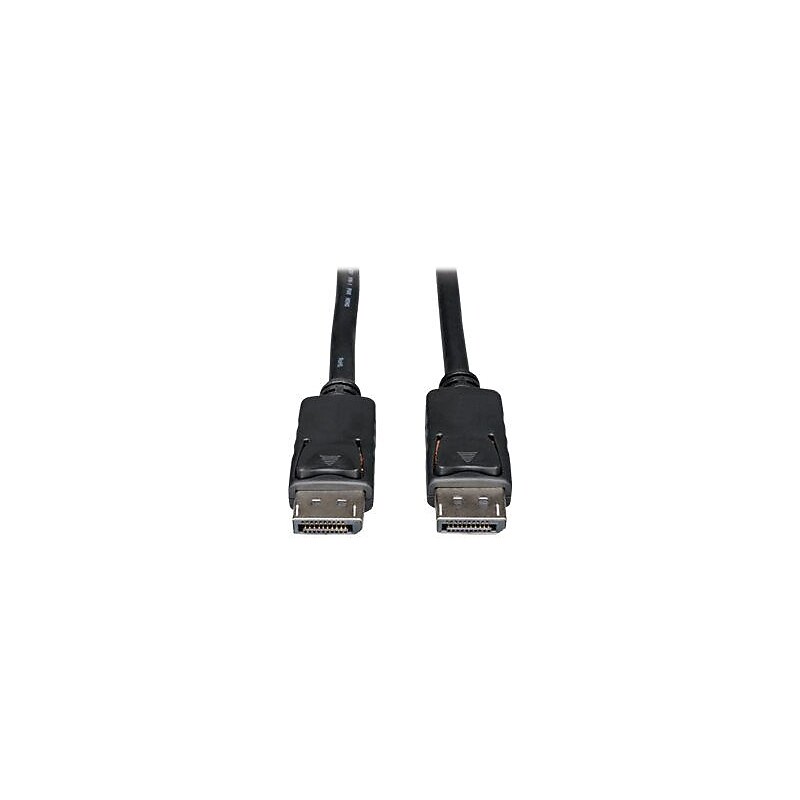 Tripp Lite 6' black DisplayPort monitor cable image 1