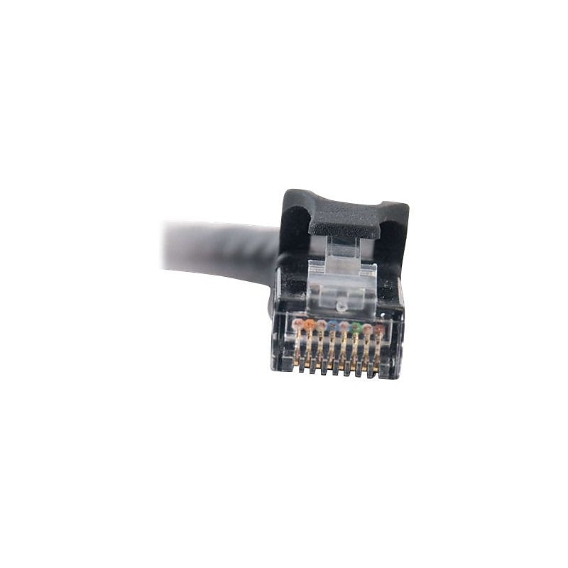 C2G ® 27156 50' RJ-45 Male/Male Cat6 Snagless Unshielded Ethernet Network Patch Cable, Black image 1
