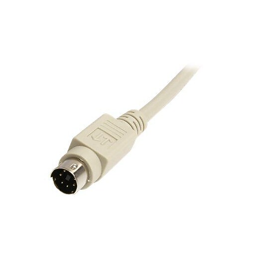 StarTech 6 ft PS/2 Keyboard or Mouse Extension Cable, M/F, keyboard / mouse cable, 6 ft Staples