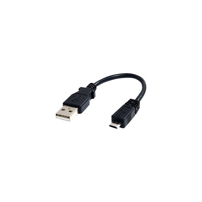 StarTech UUSBHAUB6IN 6" Micro USB Cable, A to Micro B image 1