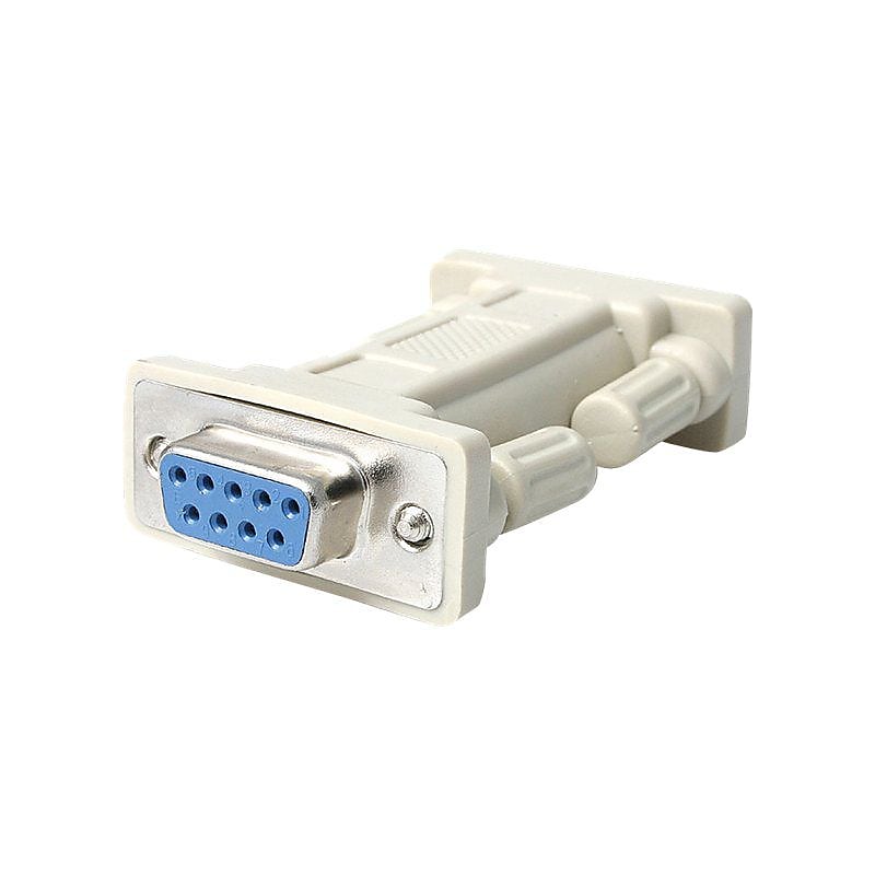 StarTech DB9 RS232 Serial Null Modem Adapter, F/F (NM9FF) image 1