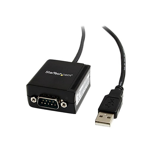 StarTech ICUSB2321FIS 1 Port FTDI USB to Serial RS232 Adapter Cable ...