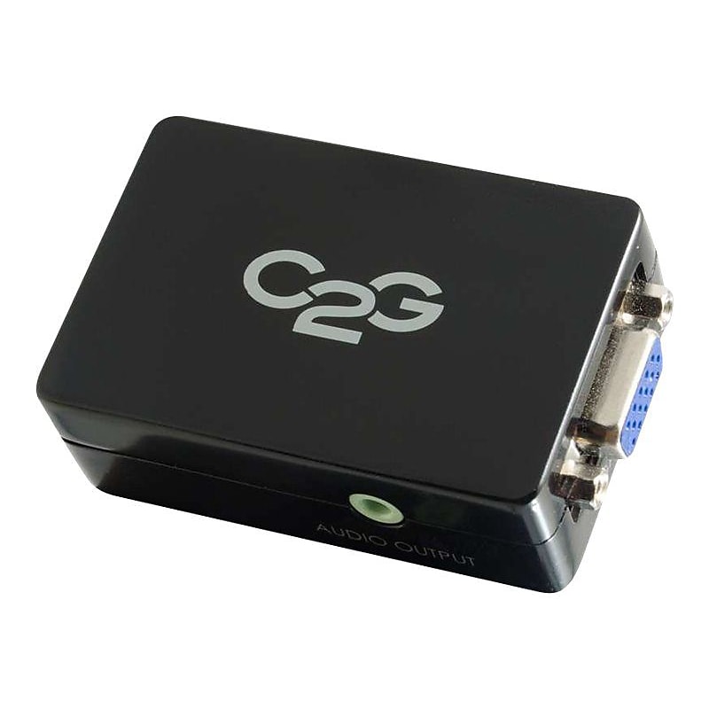 C2G Pro HDMI to VGA and Audio Adapter Converter image 1