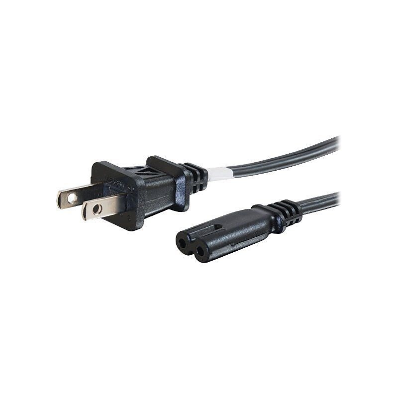 C2G 2-Slot Non-Polarized, Power Cable, 6 Ft image 1