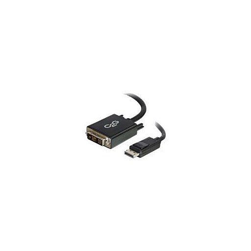 C2G 54330 10' DisplayPort to DVID Adapter Cable, Black Staples