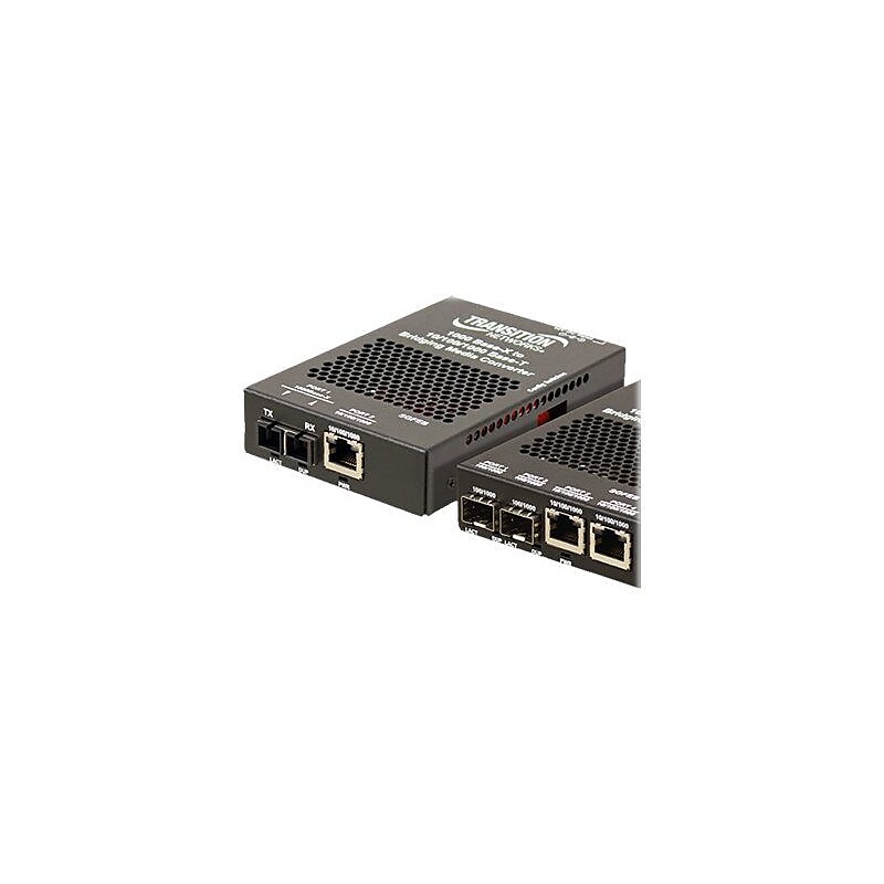 Transition Networks® Media Converter, RJ-45/SC (SGFEB1013-130-NA) image 1