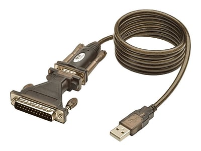 Tripp Lite USB-A to Serial Adapter Cable