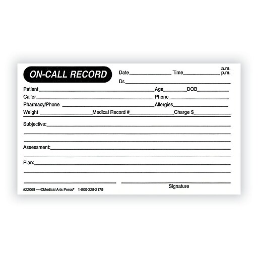 Medical Arts Press® Phone Message Labels Adhesive Backed at Staples