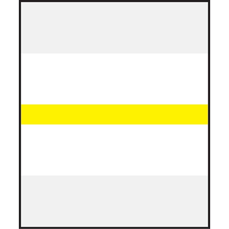 Medical Arts Press® Write-On or Type-On Divider Tabs; Yellow image 1