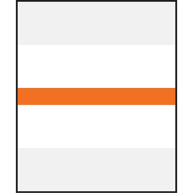 Medical Arts Press® Write-On or Type-On Divider Tabs; Orange image 1