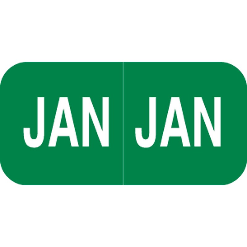 Medical Arts Press® Smead® Compatible Month Labels; January image 1