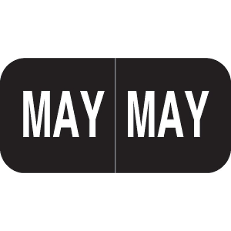 Medical Arts Press® Smead® Compatible Month Labels; May image 1