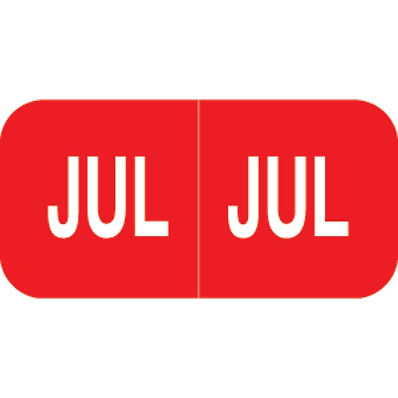 Medical Arts Press® Smead® Compatible Month Labels; July image 1