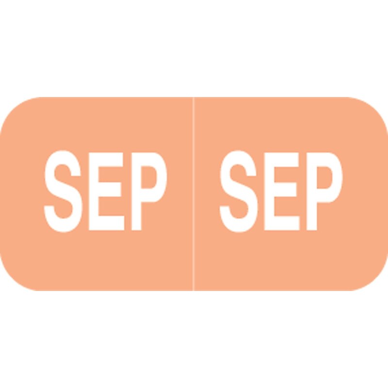 Medical Arts Press® Smead® Compatible Month Labels; September image 1