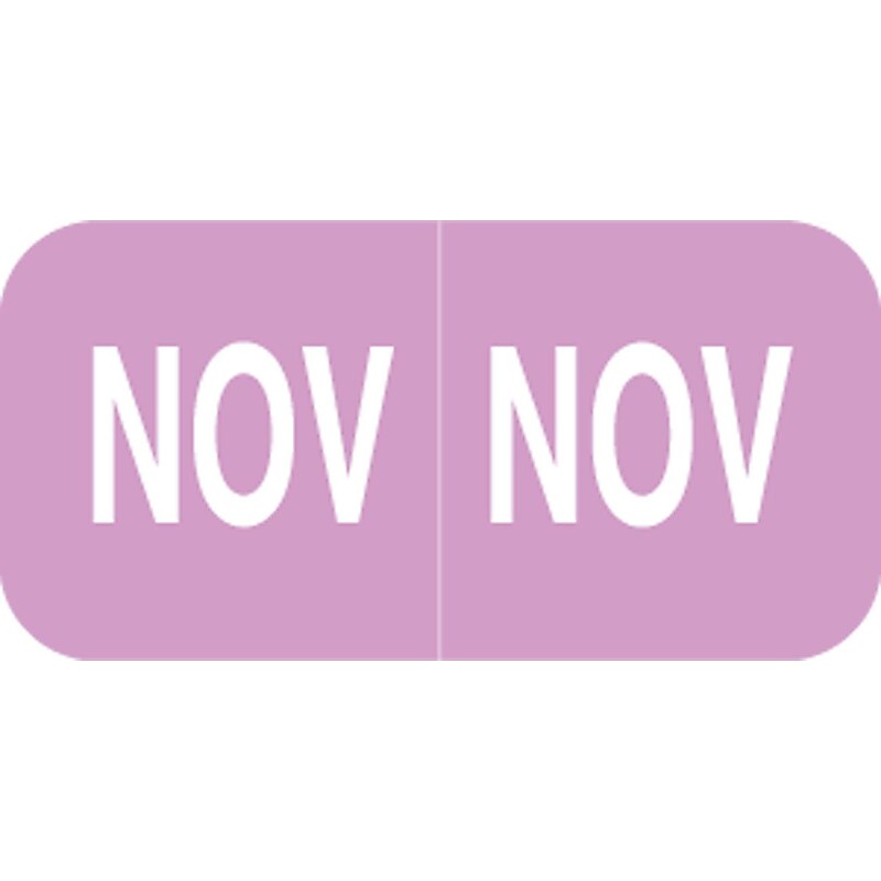 Medical Arts Press® Smead® Compatible Month Labels; November image 1