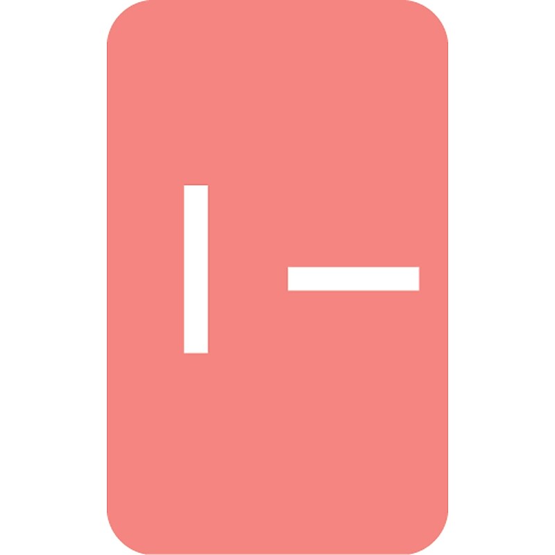 Medical Arts Press® Smead® Alpha-Z® Compatible Alpha Roll Labels, "I" image 1