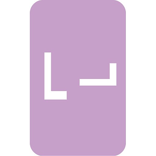 Medical Arts Press® Smead® Compatible Alpha Sheet Labels; L Staples