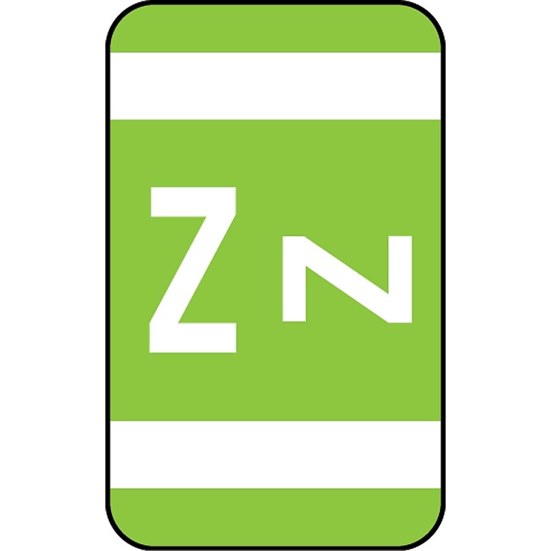 Medical Arts Press® Smead® Alpha-Z® Compatible Alpha Sheet Labels, "Z" image 1