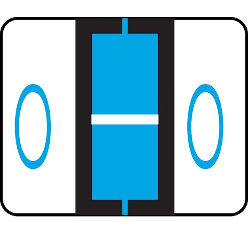 Medical Arts Press® TAB® Products Compatible Alpha Sheet Style Labels; Letter O image 1