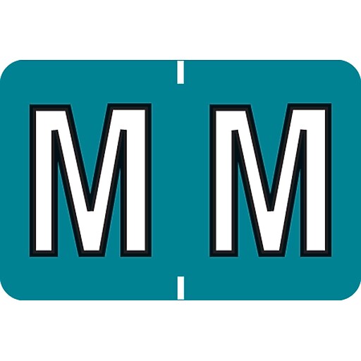 Medical Arts Press® Colwell® Jewel Tone® Compatible Alpha Roll Labels