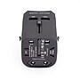 Royce Leather International Travel Power Adapter, Black (881-BL-PL)~#|#~m002480380_sc7