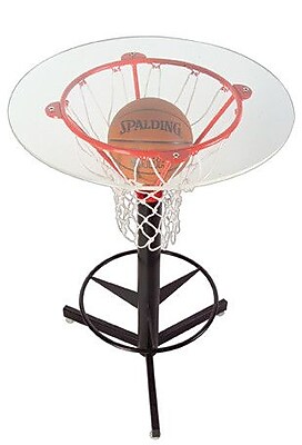 Spalding Basketball Rim Pub Table