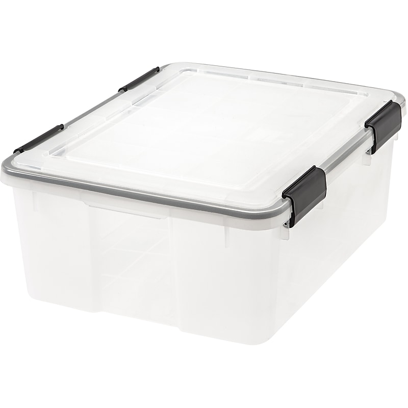 Iris WeatherPro 30 Quart Plastic Storage Box (110400) image 1